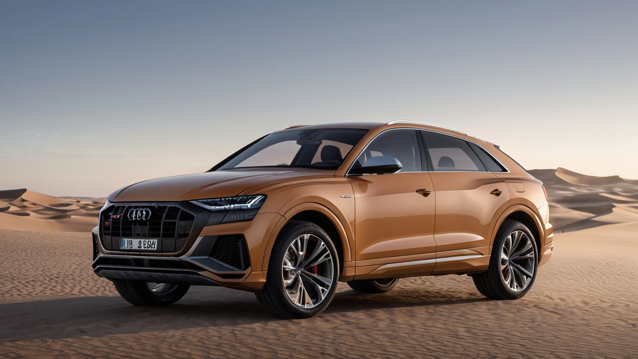 Новый Audi Q8: Адаптивная пневмоподвеска, умные фары и ночное видение